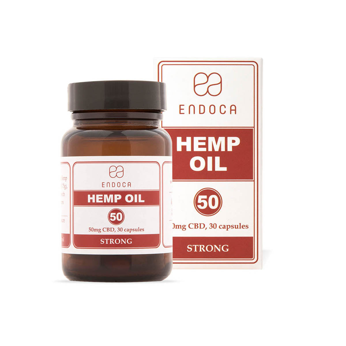 კანაფის ზეთის კაპსულები - Hemp Oil Capsules - strong