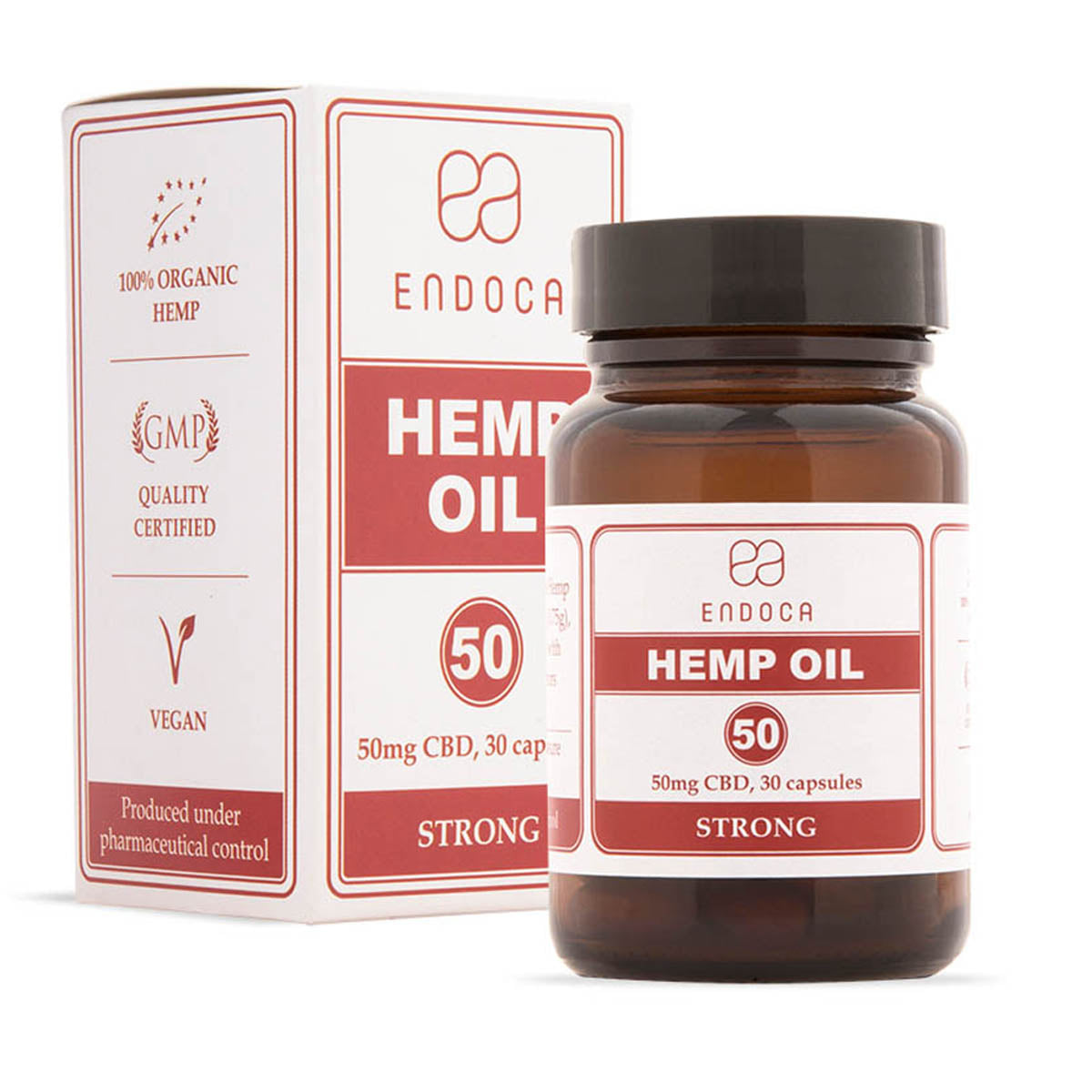 კანაფის ზეთის კაპსულები - Hemp Oil Capsules - strong