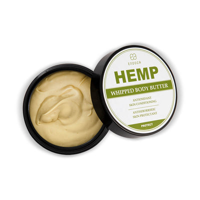 კანაფის გათქვეფილი ტანის კარაქი - Hemp Whipped Body Butter