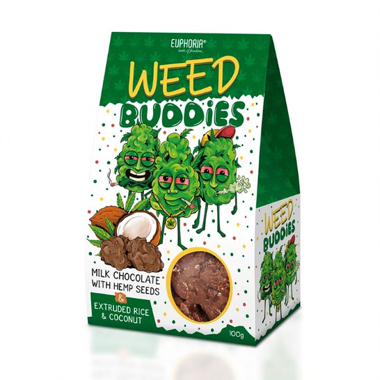 რძიანი შოკოლადი Weed Buddies