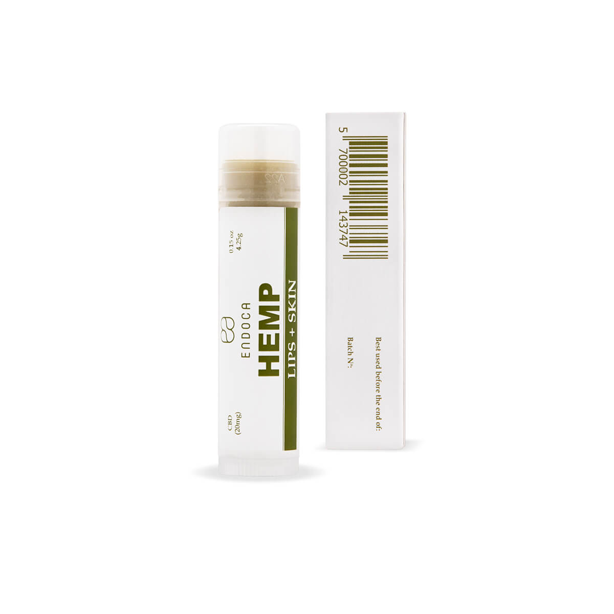 კანაფის ბალზამი ტუჩის&კანის - Hemp Balm Lips&Skin